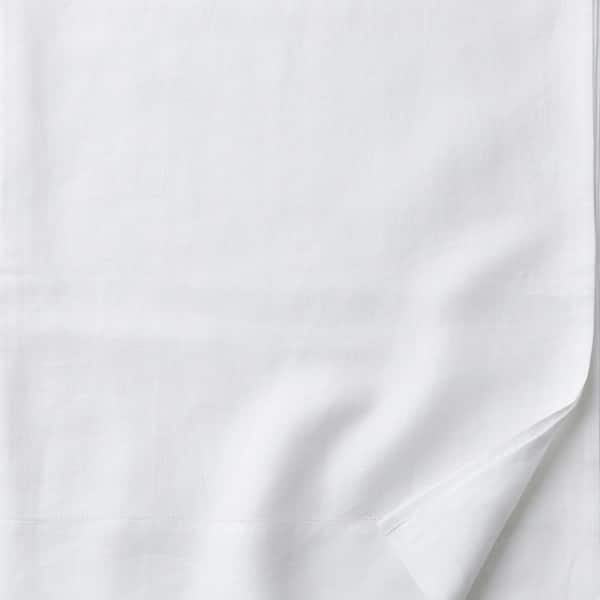 Solid Washed 14 in. Linen Bed Skirt