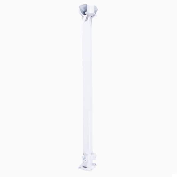 36 in. H x 2 in. W White Aluminum 90° Corner Post