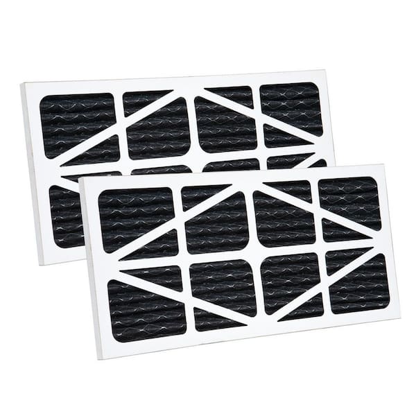 5-Micron Activated Carbon Outer Air Filters for WEN 3417/ AF1270, POWERTEC AF1045, Replacement for WEN AF9235C (2-Pack)