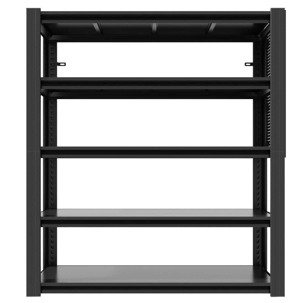 "72"" 5-Tier Heavy-Duty Shelving with Pegboard, Industrial Storage Rack for Garage Warehouse Office" price history on PriceWatchPro