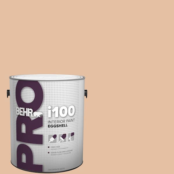 BEHR PRO 1 gal. #BIC-01 Fabulous Fawn Eggshell Interior Paint