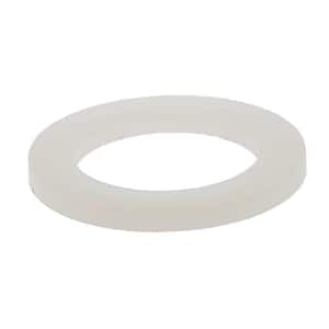 1/2 in. x 3/4 in. O.D. Nylon Flat Washers (10-Pack)