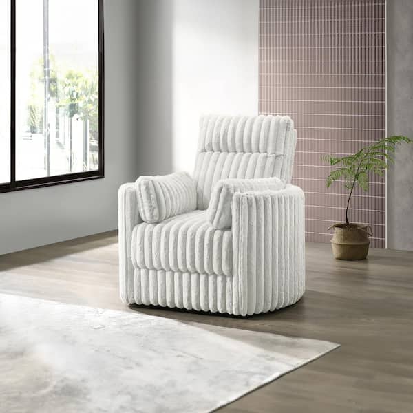 NEW CLASSIC HOME FURNISHINGS New Classic Furniture Embrace White Polyester Upholstered Arm Chair