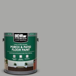 1 gal. #PFC-68 Silver Gray Low-Lustre Enamel Interior/Exterior Porch and Patio Floor Paint