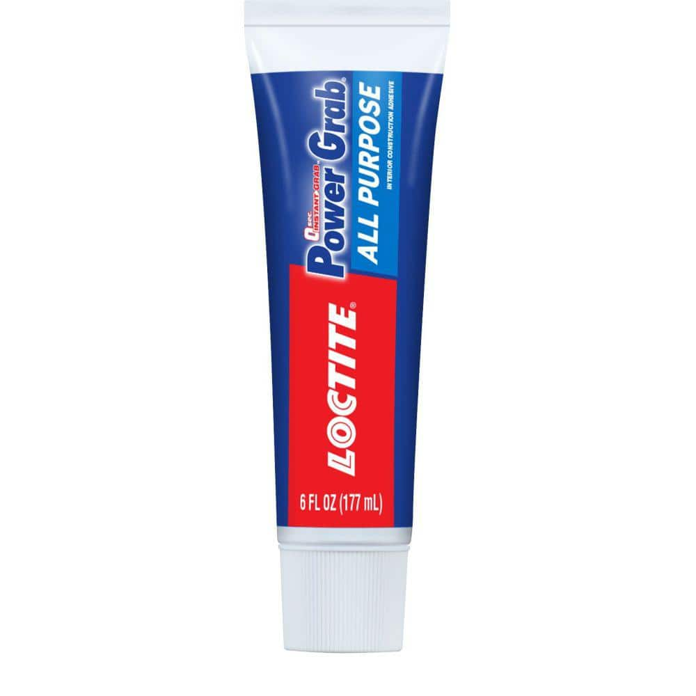 Loctite Power Grab All Purpose Instant Grab 7.5 oz. Latex Construction  Adhesive White Pressure Pack (each) 2029847 - The Home Depot