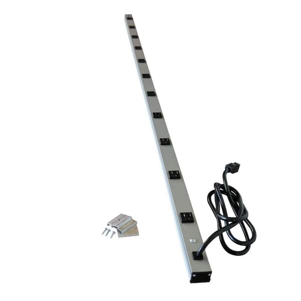 Wiremold CabinetMATE 11-Outlet 15 Amp Power Strip with 6 ft. Cord