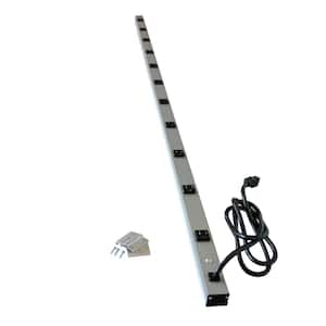 Wiremold CabinetMATE 11-Outlet 15 Amp Power Strip, 6 ft. Cord