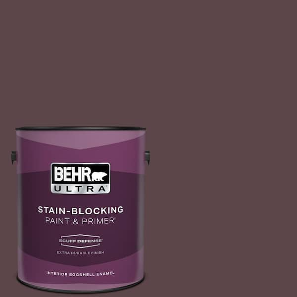 BEHR ULTRA 1 gal. Home Decorators Collection #HDC-CL-07 Dark Berry Extra Durable Eggshell Enamel Interior Paint & Primer