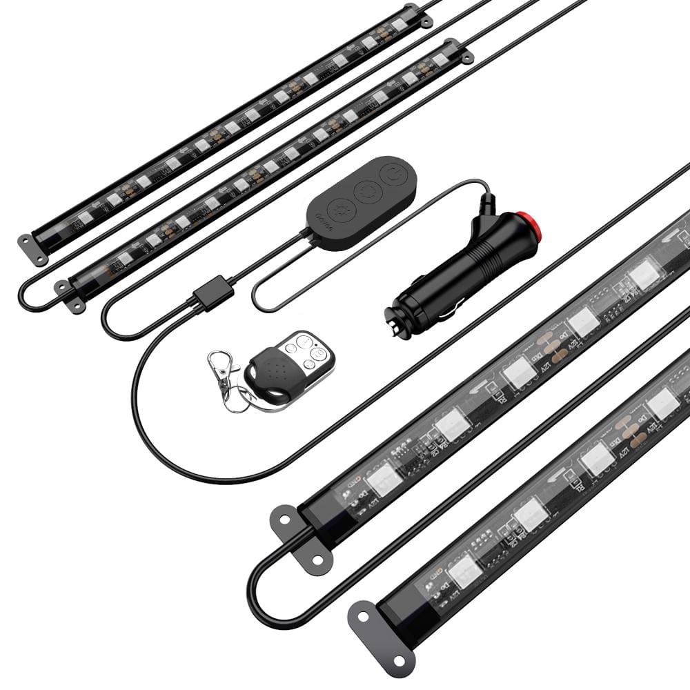 Black Pull Cord LED Light - Battery Operated Portable or Fixed