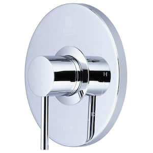 Motegi 1-Handle Valve Trim without Valve in Polished Chrome (Valve Not Included)