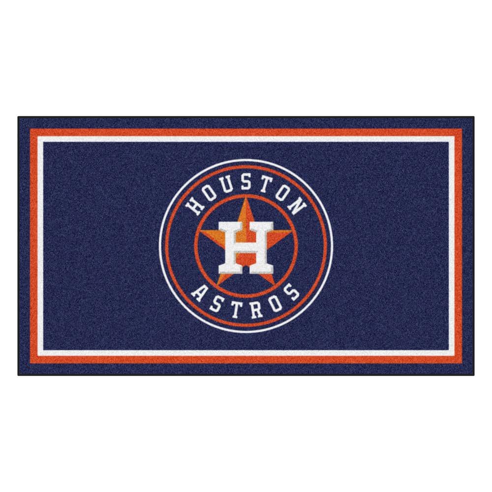 Houston Astros Plush Rug - 3'x5