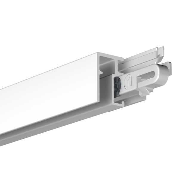 HangZ Gallery Rail in White for Gallery Rail System 1101200 - The Home Depot