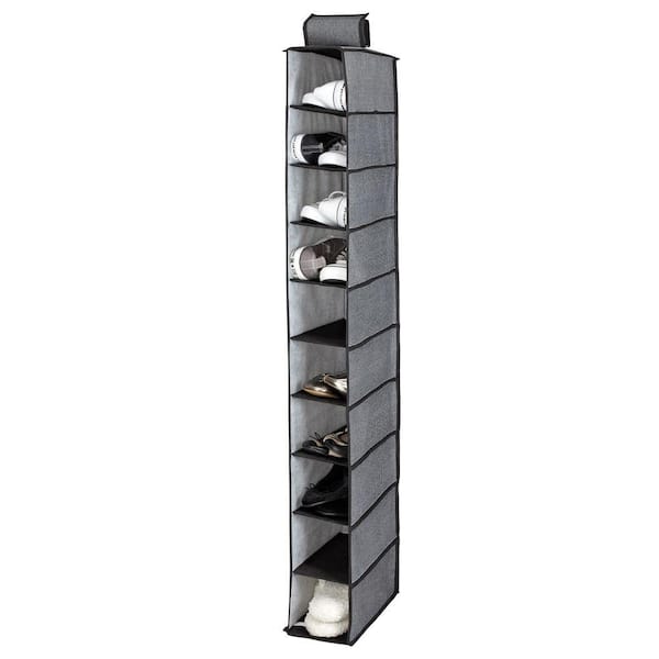 Simplify 10-Shelf Shoe Organizer in Espresso
