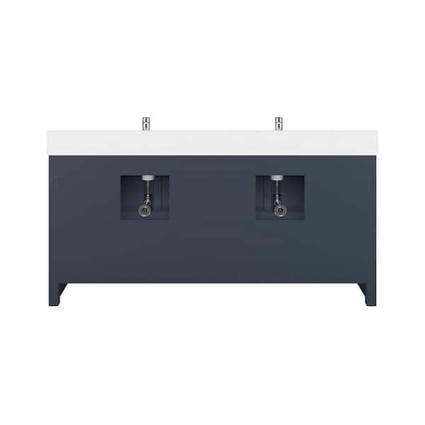 Margate 59 in. W x 21.5 in. D Bath Vanity Cabinet Only in Dark Gray Margate 59 in. W x 21.5 in. D Bath Vanity Cabinet Only in Dark Gray