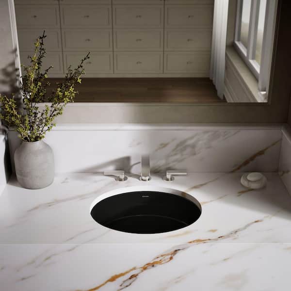 KOHLER Verticyl 19.25 in. x 14 in. Undermount Bathroom Sink in