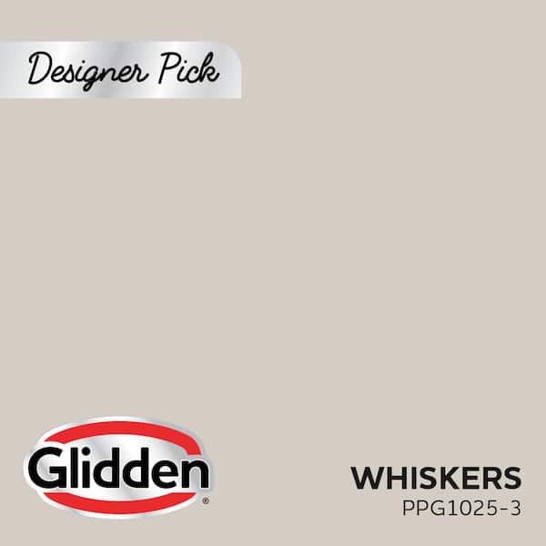 Glidden Diamond 5 gal. PPG1025-3 Whiskers Semi-Gloss Interior Paint with Primer