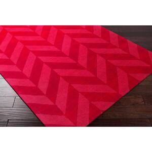 Central Park Carrie Cherry 9 ft. x 12 ft. Indoor Area Rug