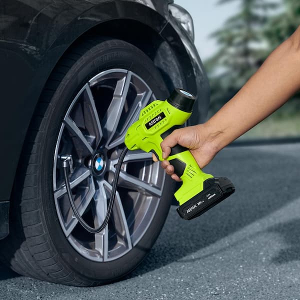 AstroAI Cordless 160PSI Tire Inflator with 20V Battery, Portable