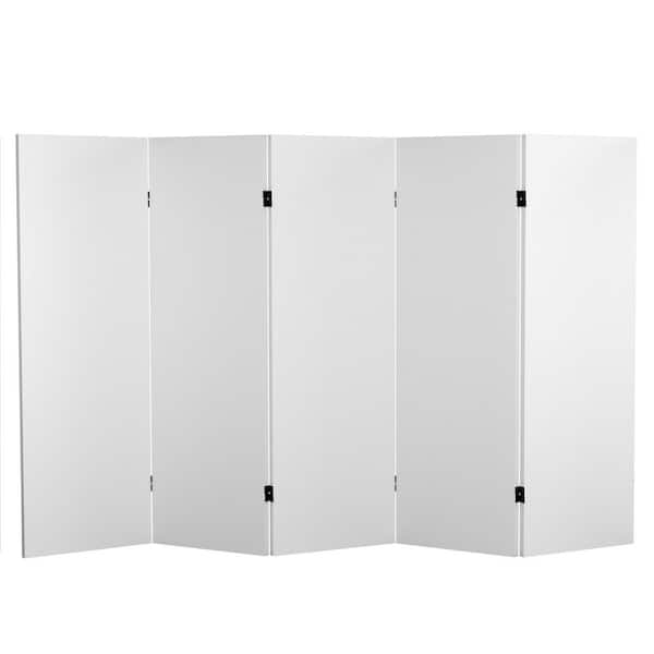 4 ft. Short Do It Yourself Canvas Folding Screen - 5 Panel