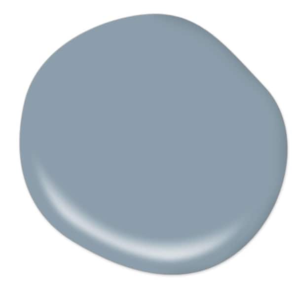 BEHR PREMIUM PLUS 1 gal. #N480-7 Midnight Blue Flat Low Odor Interior Paint  & Primer 130001 - The Home Depot