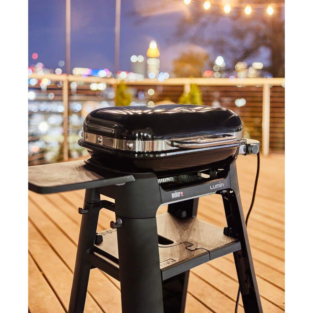 Weber - Lumin Compact Electric Grill - Black - Thumbnail 4