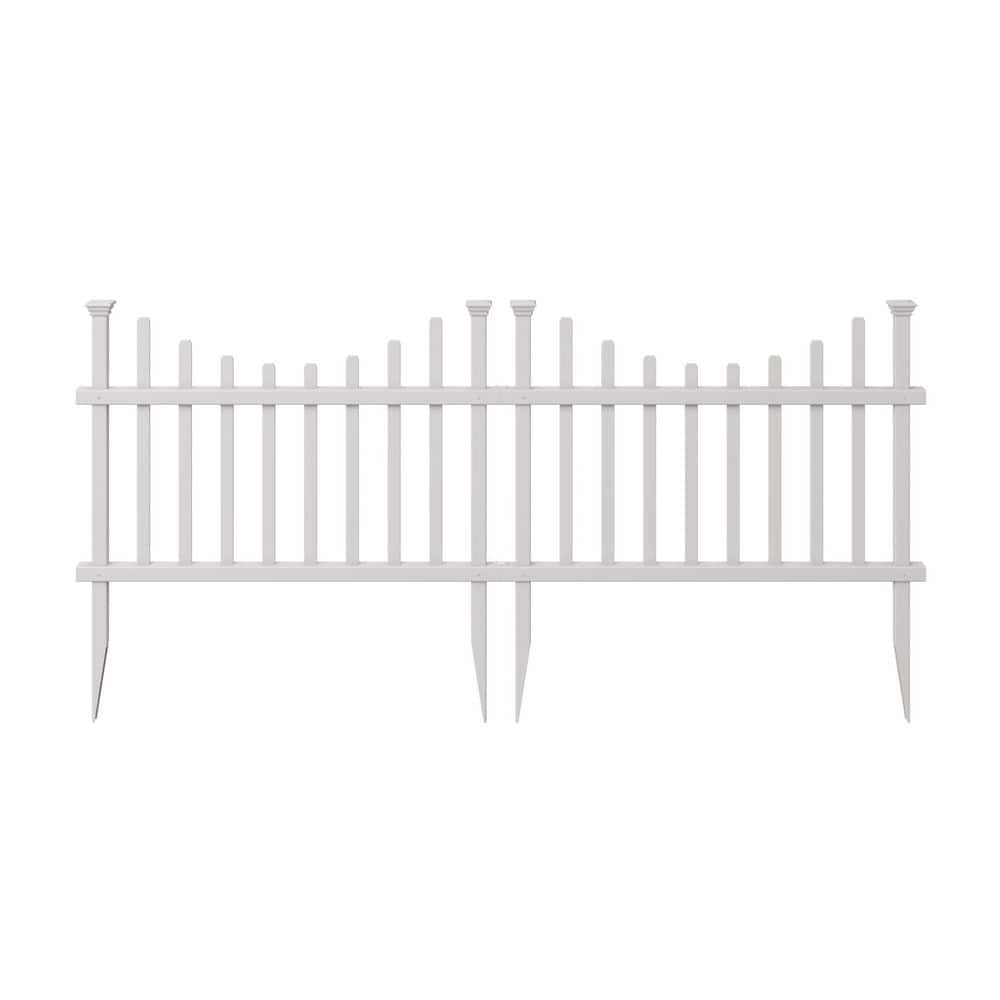 2.5 ft. H x 3.5 ft W Washington Vinyl Picket Fence Panel Kit (2-Pack) price history on PriceWatchPro