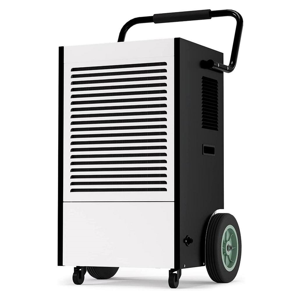 225 pt. 4000 sq.ft. Commercial Dehumidifiers in. Black for Basement