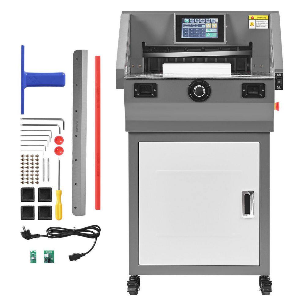 17.99 in. Cutting W and 2.28 in. Thickness Electric Paper Tile Cutter with Steel Blade (Laminate, Plastic and Vinyl) price history on PriceWatchPro
