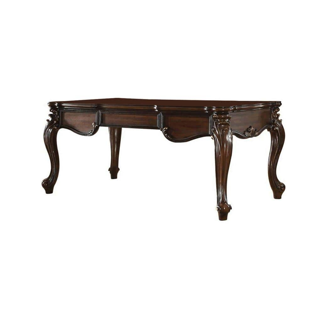 67 Versailles Vanity Desk Cherry Oak - Acme Furniture : Target