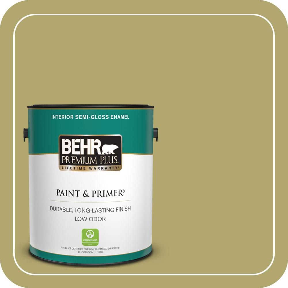 1 gal. #PPU9-05 Natchez Moss Semi-Gloss Enamel Low Odor Interior Paint & Primer price history on PriceWatchPro