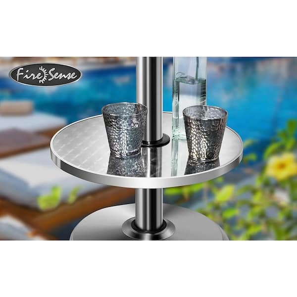 Fire Sense Adjustable Patio Heater Table Fire Sense Adjustable Patio Heater Table