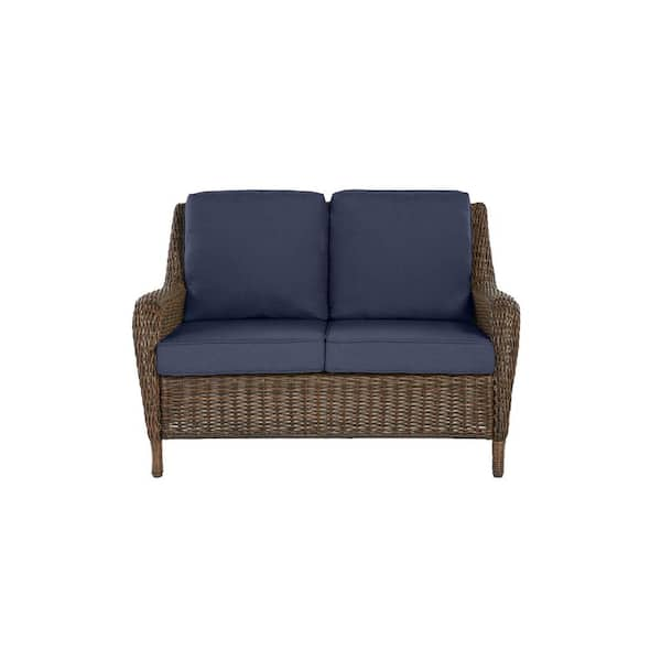 home depot outdoor wicker loveseat