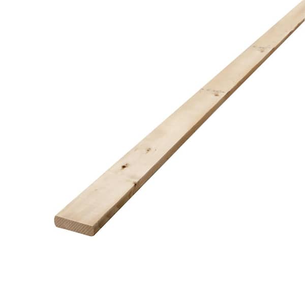 Unbranded (Common: 1 in. x 3 in. x 8 ft., Actual: 0.656 in. x 2.375 in. x 96 in.) Furring Strip Board