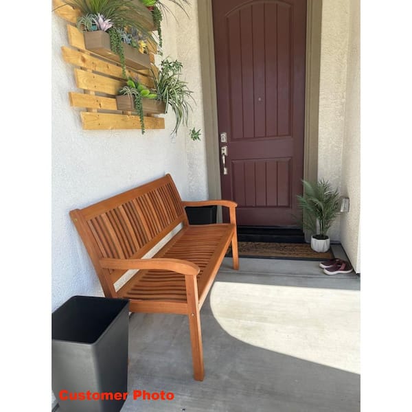 Reviews for ANGELES HOME 2-Person Wood Outdoor Bench | Pg 1 Reviews for ANGELES HOME 2-Person Wood Outdoor Bench | Pg 1