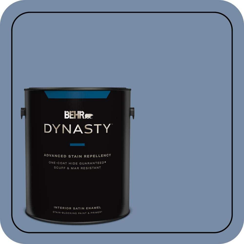 1 gal. #590F-5 Magic Spell Satin Enamel Interior Stain-Blocking Paint and Primer price history on PriceWatchPro