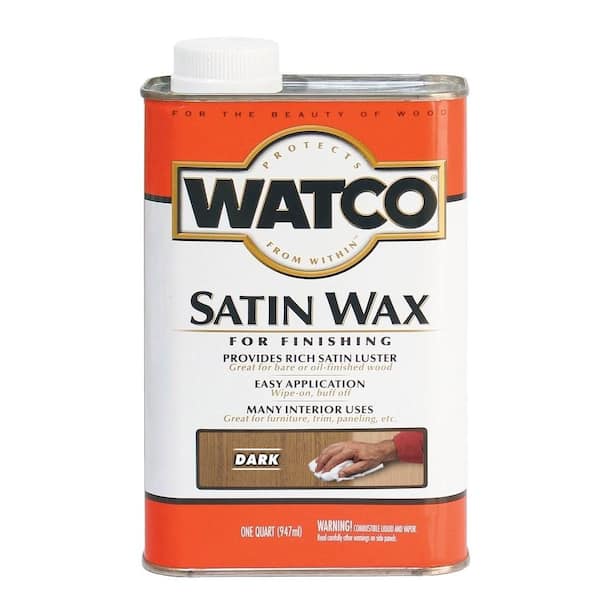 Watco 1-qt. Dark Satin Finishing Wax (Case of 6)