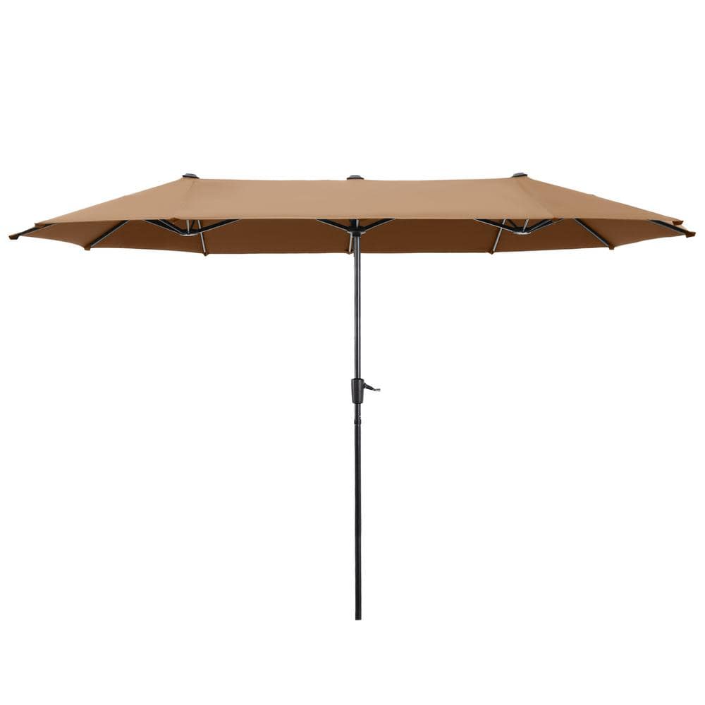 13 ft. Market Patio Umbrella 2-Side in Maillard Brown price history on PriceWatchPro