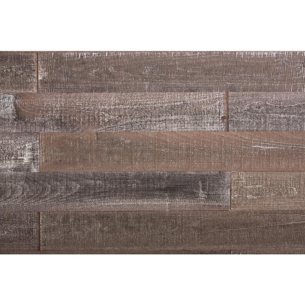 Thermo-Treated 1/4 in. x 5 in. x 4 ft. Antique Warp Resistant Barn Wood Wall Planks (10 sq. ft. per 6-Pack) price history on PriceWatchPro