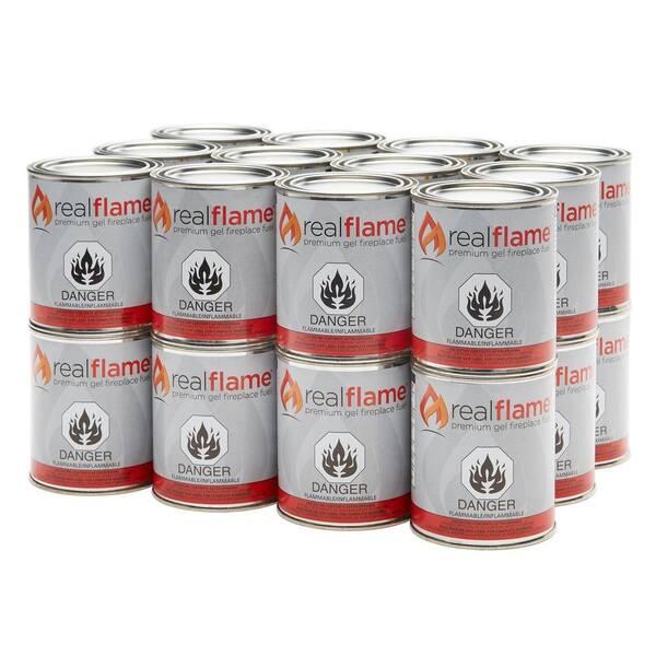 Real Flame 13 Oz 24 Lb Gel Fuel Cans Pack 2101 The Home Depot Real Flame 13 Oz 24 Lb Gel Fuel Cans, Fireplace Gel Fuel Home Depot