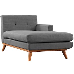 Engage Gray Right-Facing Chaise