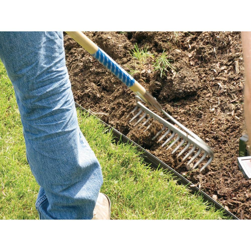 Bronze Aluminum Landscape Edging Kit, 24 ft.