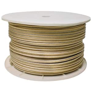 Gold/White Double Braid, 3/8 in. x 600 ft.