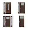 Steves & Sons Regency Collection Customizable Fiberglass Front Door 552299  - The Home Depot