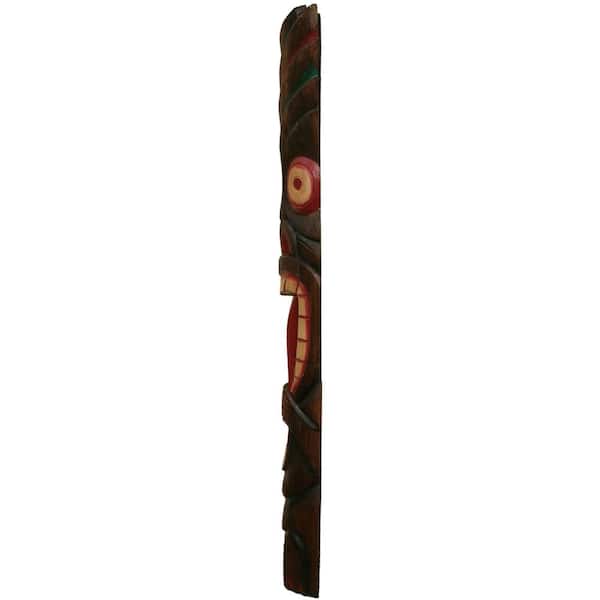 40 in. Tiki Mask Crazy Classic Tongue Outdoor Decoration