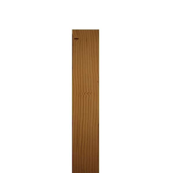 Unbranded 1 in. x 4 in. x 12 ft. Clear Vertical Grain Douglas Fir Square-Edge Flooring Board