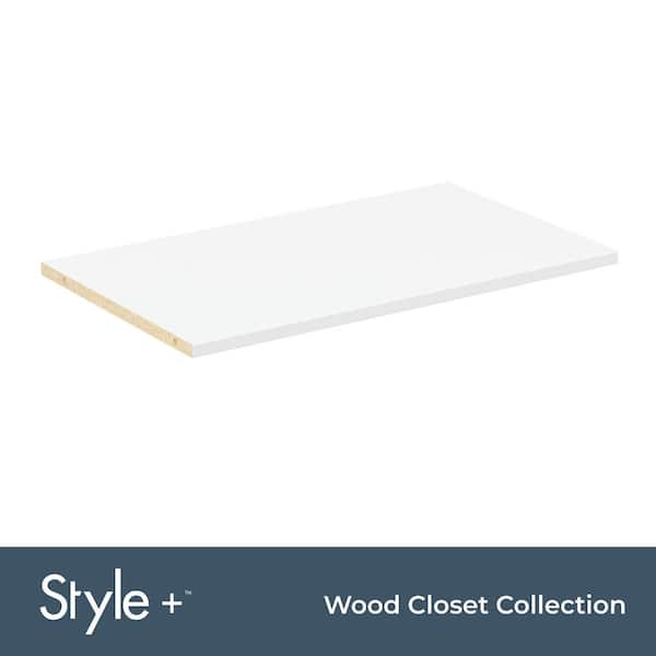 Style+ White Shelf Kit for 25 in. W Style+ Tower (2-Pack)