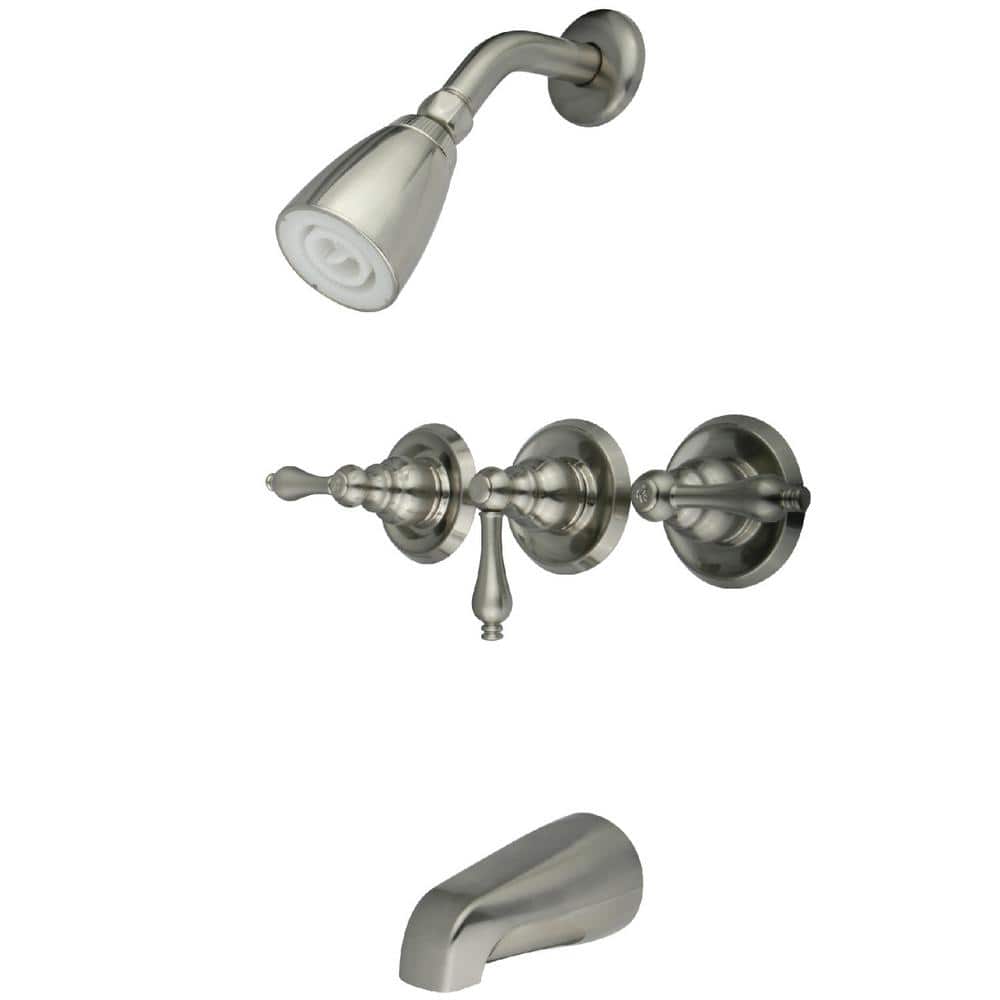 Magellan 3-Handle 1-Spray Tub and Shower Faucet in Brushed Nickel (Valve Included) price history on PriceWatchPro