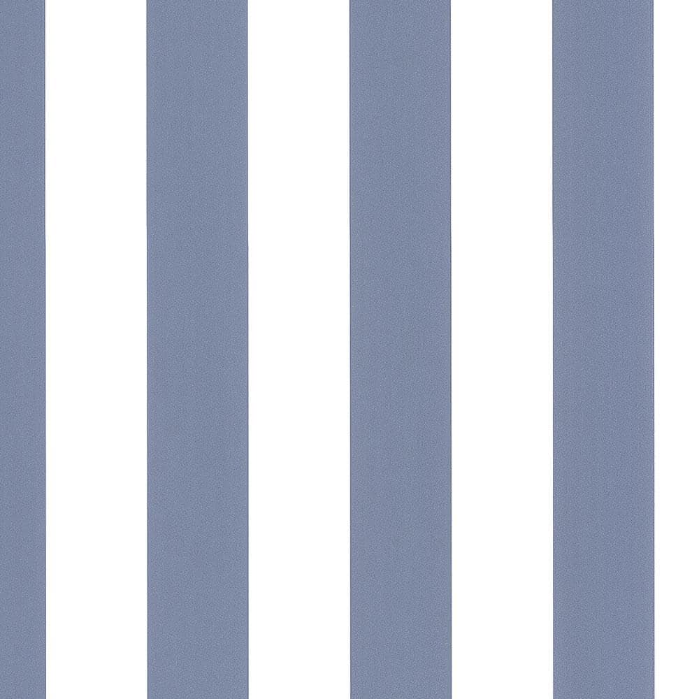 Norwall 2.5 in. Tent Stripe Vinyl Roll Wallpaper (Covers 56 sq. ft