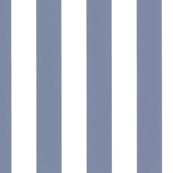 Norwall 2.5 in. Tent Stripe Vinyl Roll Wallpaper (Covers 56 sq. ft.)