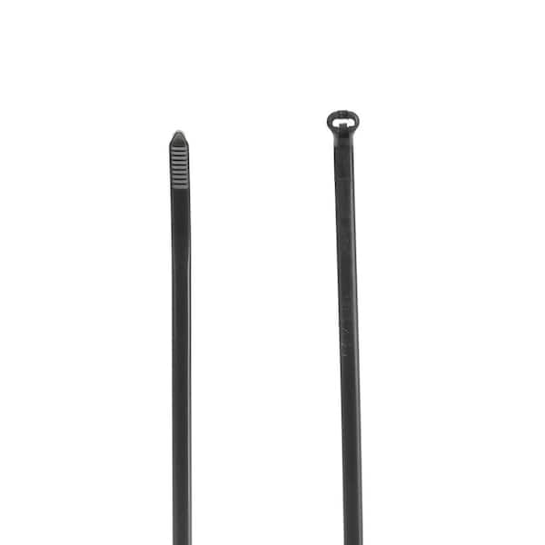 7 in. 50 lb. High Performance Ty-Rap Cable Tie - Black (100-Pack) (TY525MX)